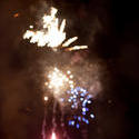 8872   Colorful defocused fireworks background