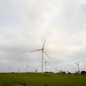 10790   Wind turbines at a wind farm