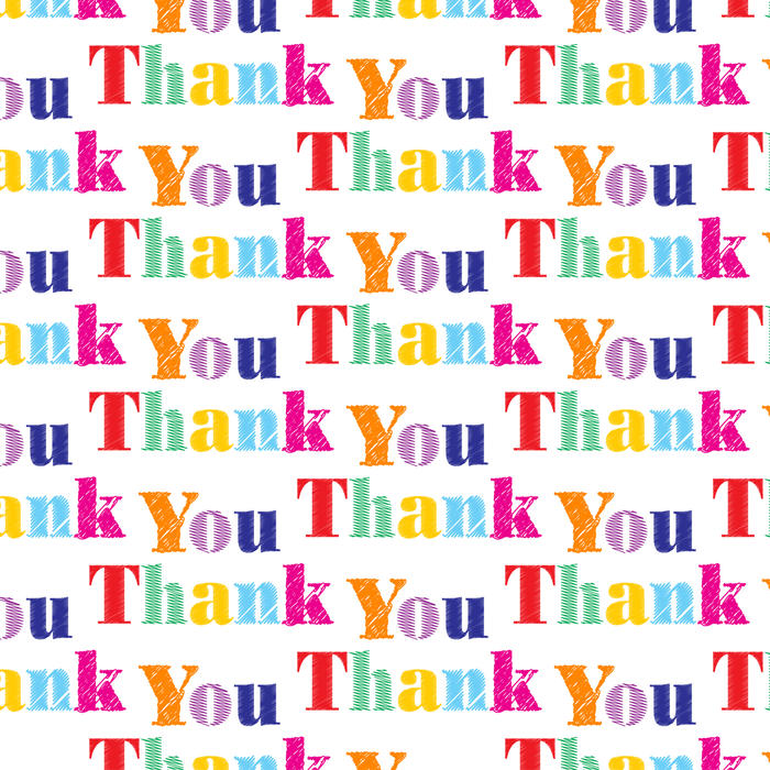 <p>Thank you repeat text wallpaper expression.</p>
