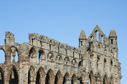 7923   Whitby Abbey ruins detail