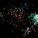 8856   Colorful fireworks display