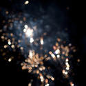 8877   Sparkling bokeh of bursting fireworks
