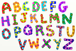 9412   funky alphabet