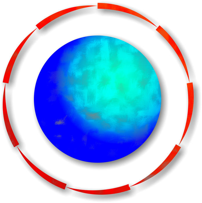 <p>Simple globe logo icon.</p>
