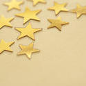 11200   Gold star background with copyspace