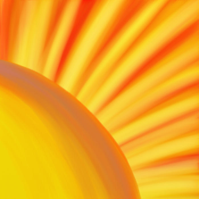 <p>Hot sun digital painting.</p>
