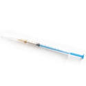 11547   Single Syringe on White Background