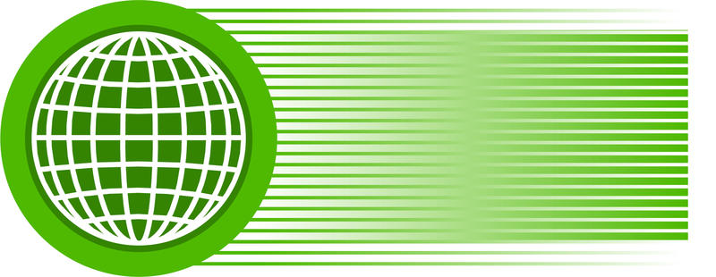 <p>Green logo banner clip art illustration.</p>

