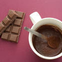 11620   Mug of Cocoa with Bars of Chocolate in Studio