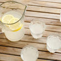 11639   Jug and Glasses of Fresh Lemonade on Wooden Table