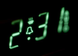 8474   Display of the timer of a microwave oven