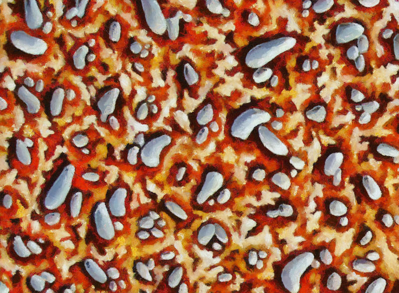 <p>Painted pebble texture clip art illustration.</p>
