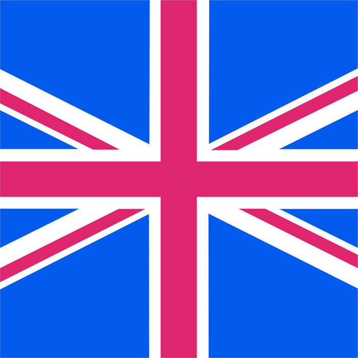 <p>United Kingdom Union Jack flag illustration.</p>
