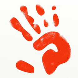8953   red handprint