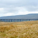 7766   Landscape view of Ribblehead viaduct