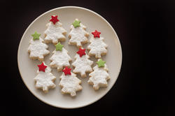 8518   Decorative seasonal Christmas biscuits