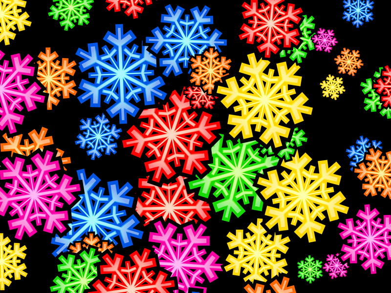 <p>Snowflake wallpaper pattern clip art illustration.</p>
