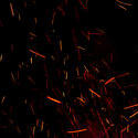 8896   Background of fiery burning embers
