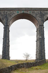 7732   Stone arch on the Ribblehead Viaduct