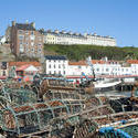 7863   Lobster pots in Whitby, North Yorkshire