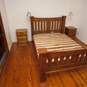 8916   Classis wooden bed frame