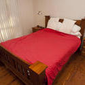 8907   Old fashioned wooden bed
