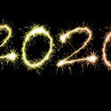 13134   Blazing or sparkling 2020 over black