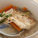 12351   Asian fish soup with veggies