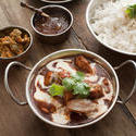 12286   Indian cuisine in serving pans