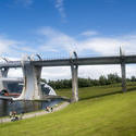 12885   sunny day at the Falkirk Wheel