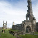 12888   Ruins of St Andrews Cathedral, Scotland
