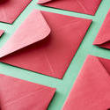 13141   Festive red envelopes for Christmas or Valentines