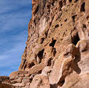 12214   Rocky Cliffs at Bandelier National Monument