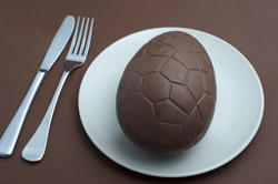 13472   chocolate Easter egg for dinner