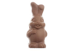 13474   Happy fat little chocolate bunny Easter egg