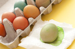 13480   Dyeing homemade Easter eggs