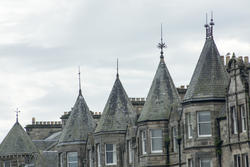 12841   Historic stone architecture in St Andrews