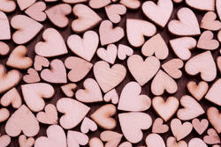 13499   Valentines pink hearts