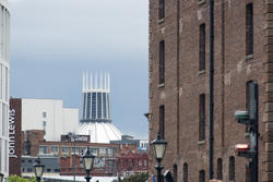 12830   Tall pointy spire of Liverpool Catholic Cathedral