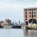 12831   Yellow tugboat at Liverpool AlbertDock