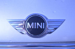 16872   BMW Mini hood badge or logo