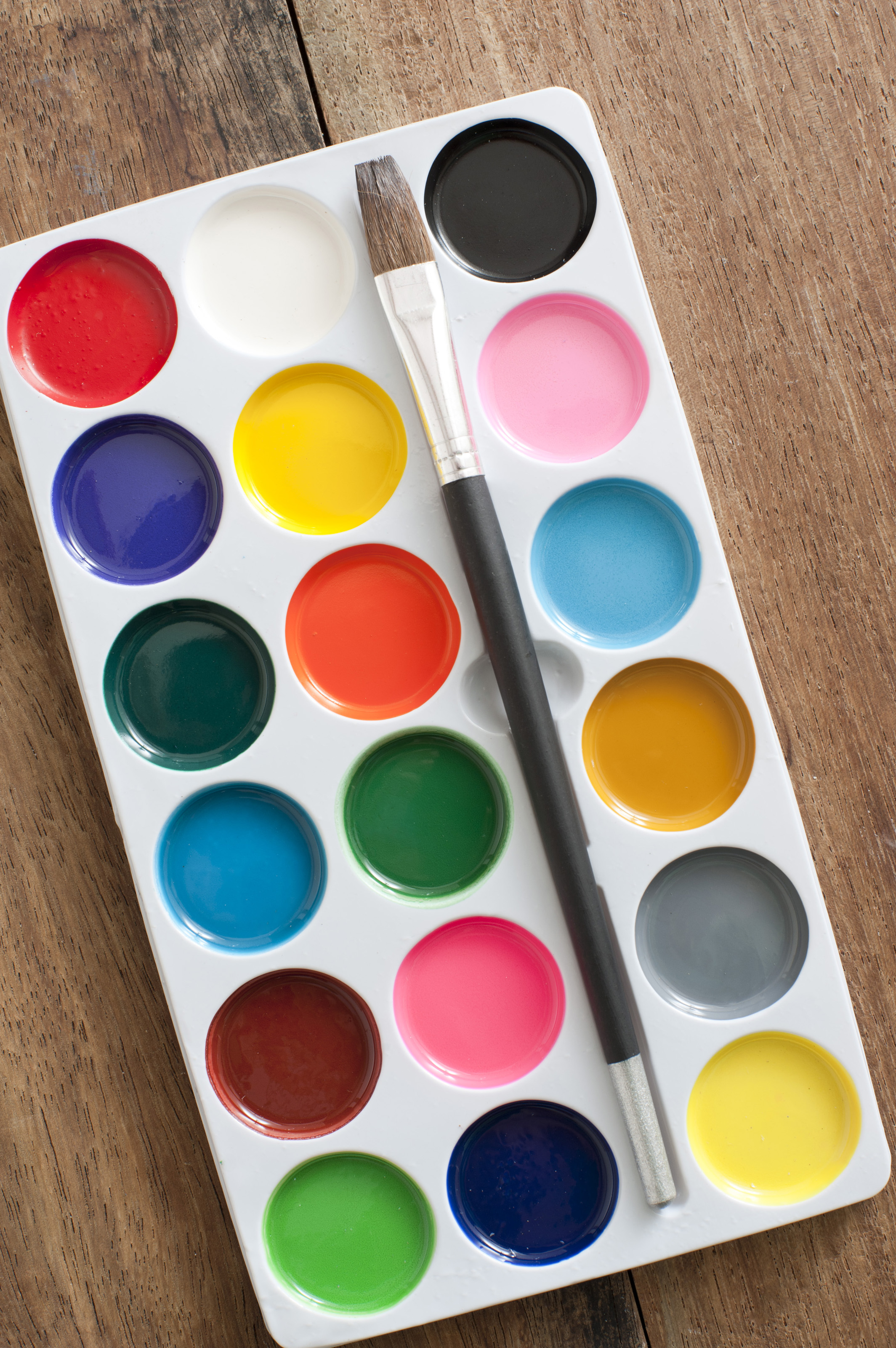 Free Stock Photo 12189 Poster Paint Set With Brush Freeimageslive Free Stock Photo 12189 Poster Paint Set With Brush Freeimageslive