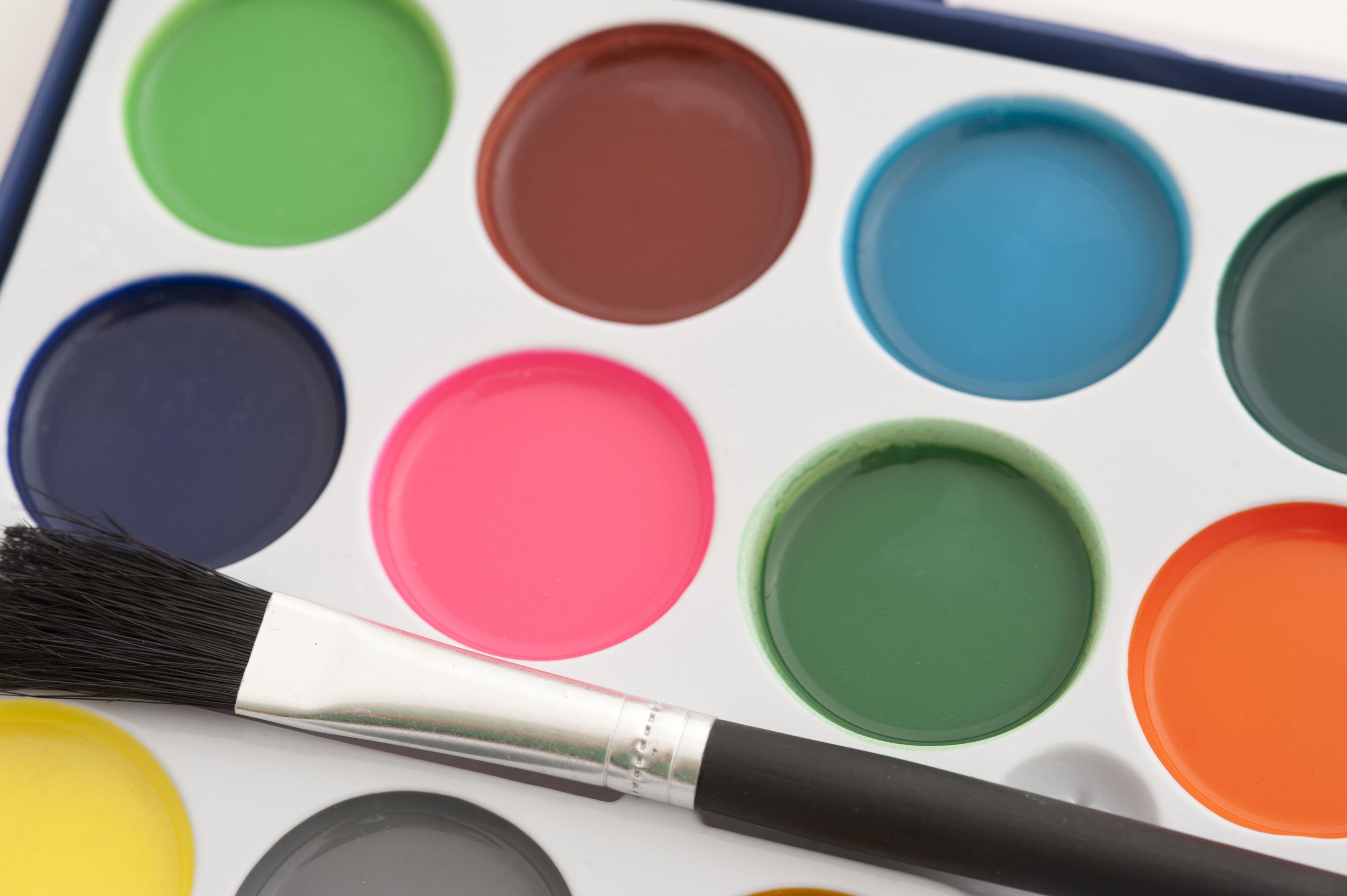 Free Stock Photo 11971 New Box Of Colorful Watercolor Paints Free Stock Photo 11971 New Box Of Colorful Watercolor Paints