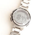 11891   Mans wrist watch with metal bracelet strap