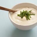 13031   Side dish of sour cream and chives