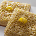 12279   butter melting on two crumpets