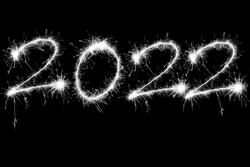 17600   Silver firework new year 2022