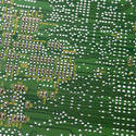 17741   Detail of a green printed electronic circuit board