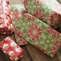 17284   Pile of colourful gift wrapped Xmas presents