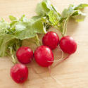 17229   Crispy fresh red radish with leaves